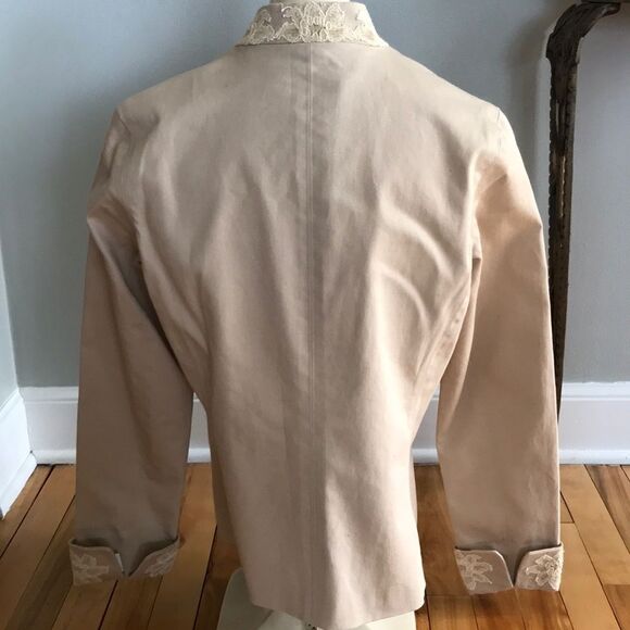 Coldwater Creek embellished military style jacket - Picture 6 of 8